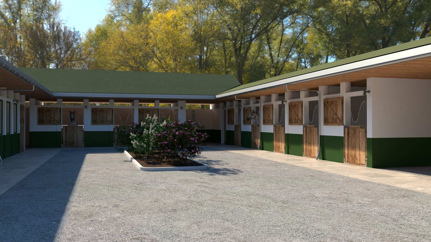 Écurie pour chevaux - MKRS-W Architectes