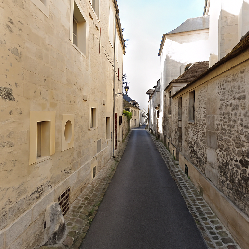 Senlis - Coeur de ville Etude de faisabilité pour la rénovation de combles à Senlis, pour de la mise en location