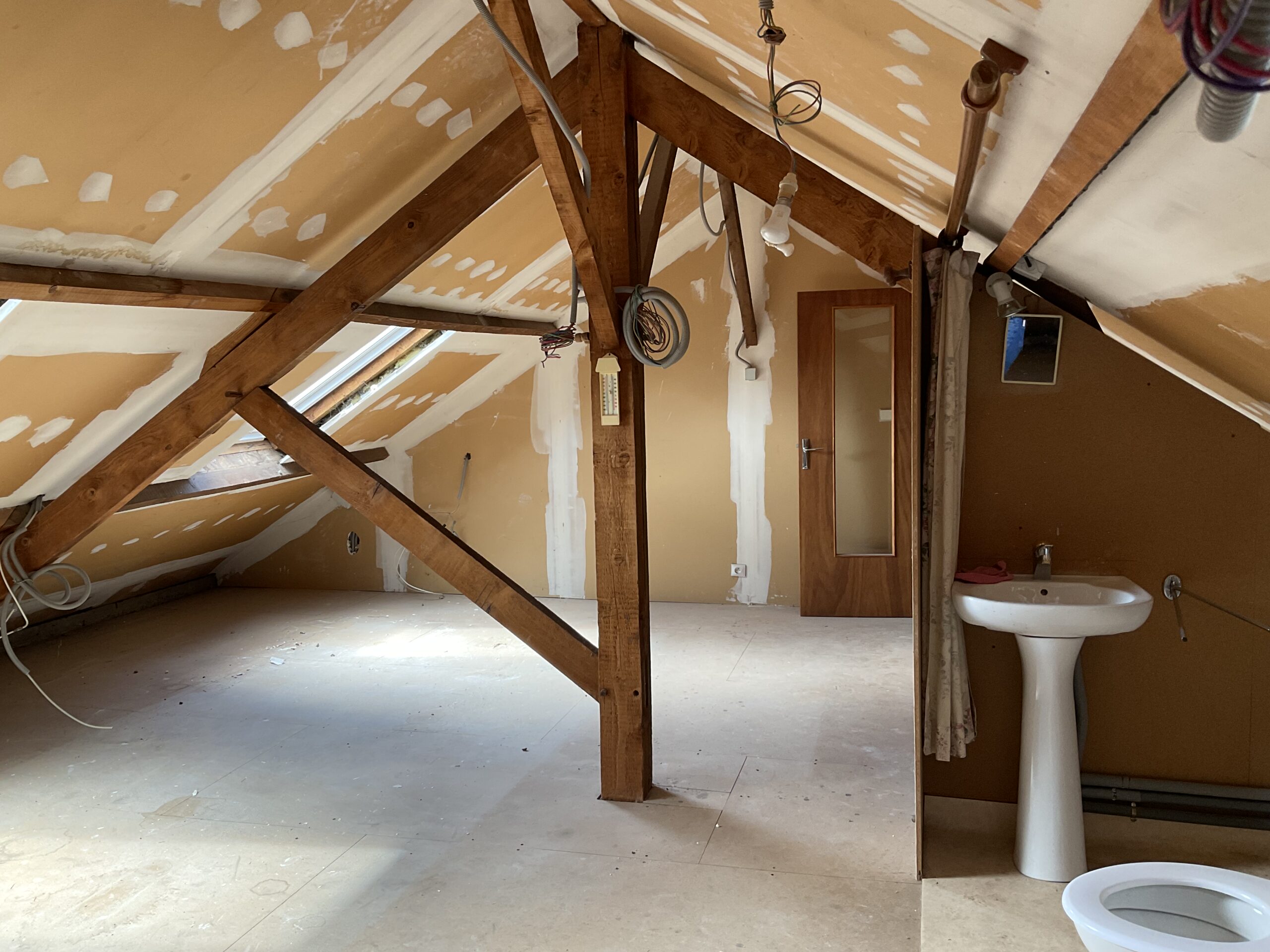 Rénovation de combles à Senlis 