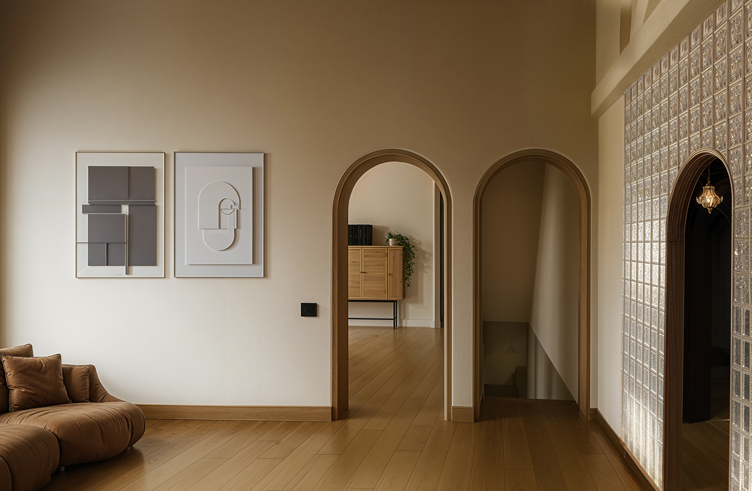 LNO - Master - Dressing Rénovation d'une master, rénovation intérieure d'une maison à CHAMANT