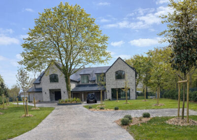 Construction d'une maison - Pierre & Bois - MKRS Architectes - Oise - Senlis