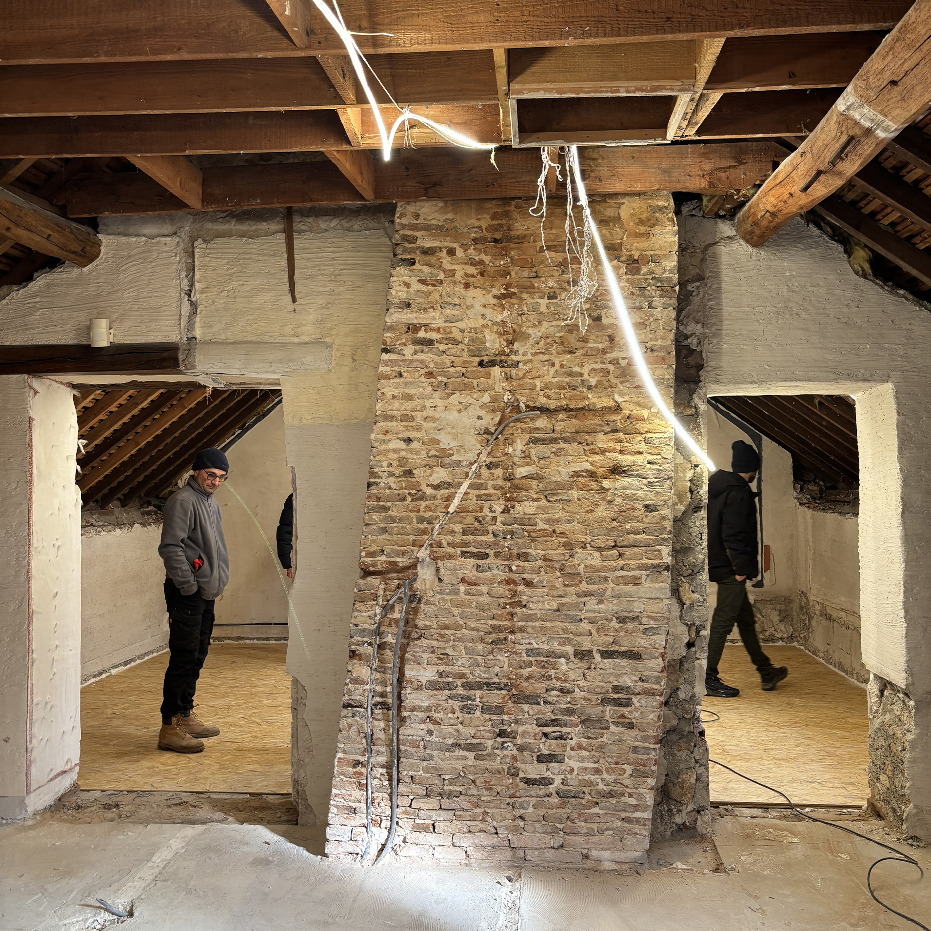 Réhabilitation d'un plateau de bureaux dans le quartier d'Ordener à Senlis