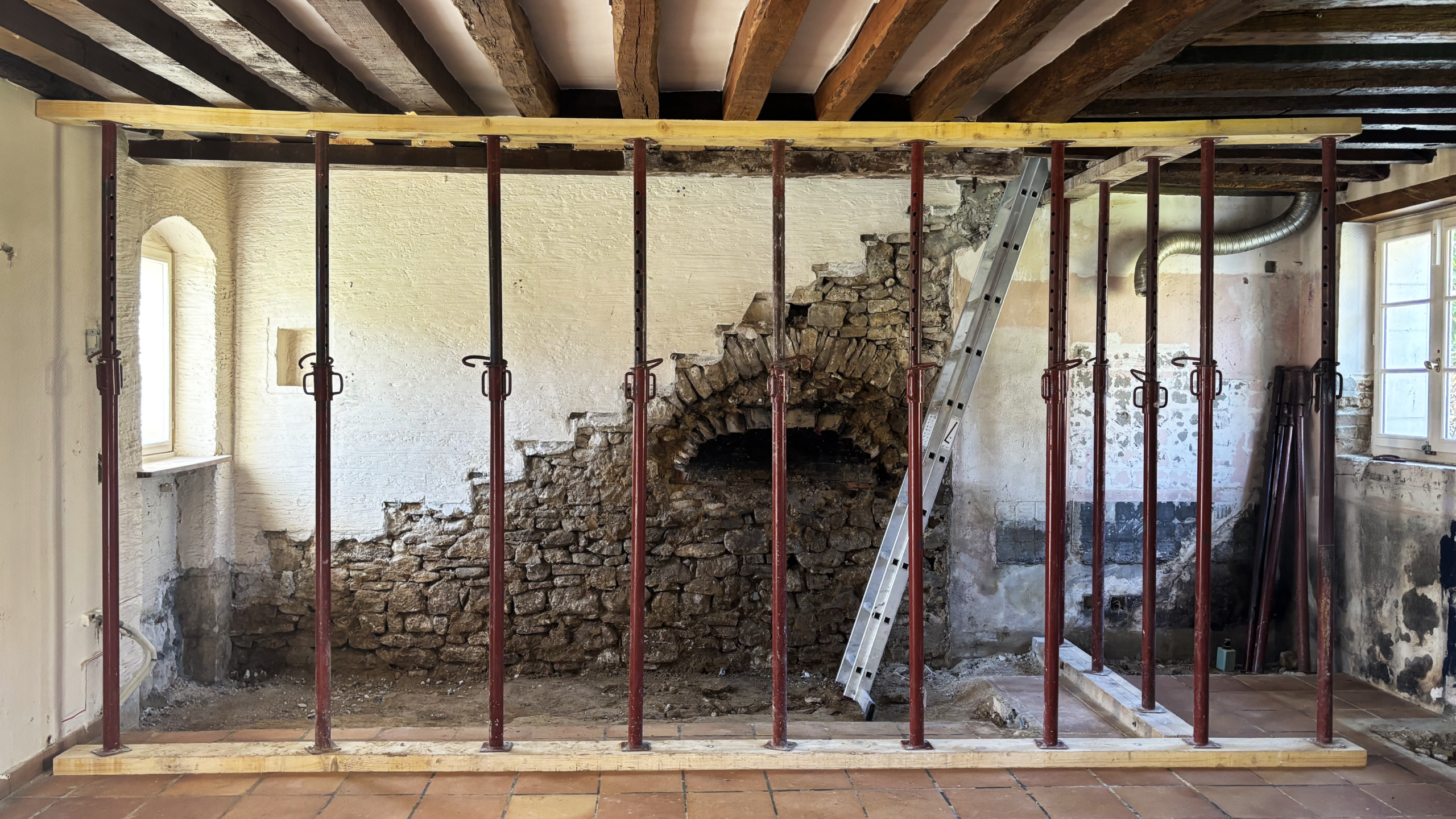 Réhabilitation d'un plateau de bureaux dans le quartier d'Ordener à Senlis