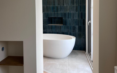 LNO – Finitions en cours de la partie chambre et salle de bain – Chamant