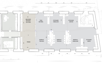 MUS – Réhabilitation d’un plateau de bureau à Senlis dans le quartier d’Ordener