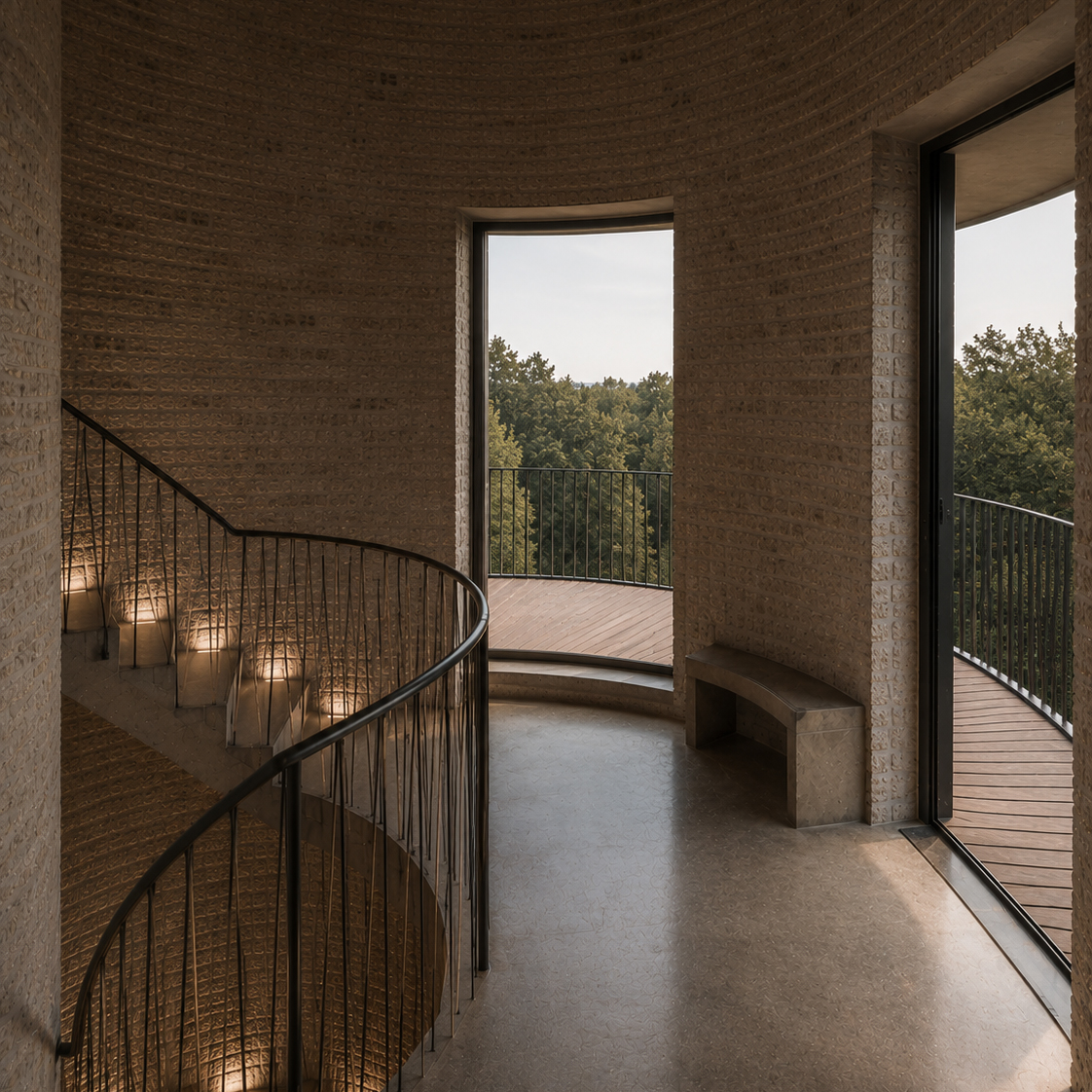 Chateau d'eau - Réhabilitation en tiny house - MKRS Architectes
